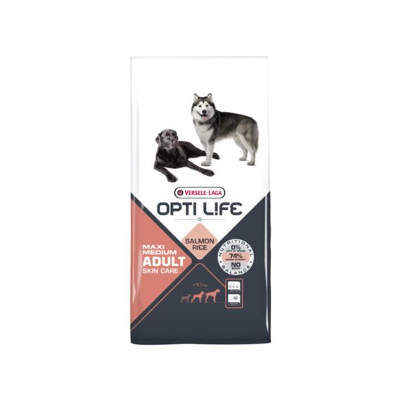 Opti Life Adult Skin Care Medium/Maxi 12.5Kg