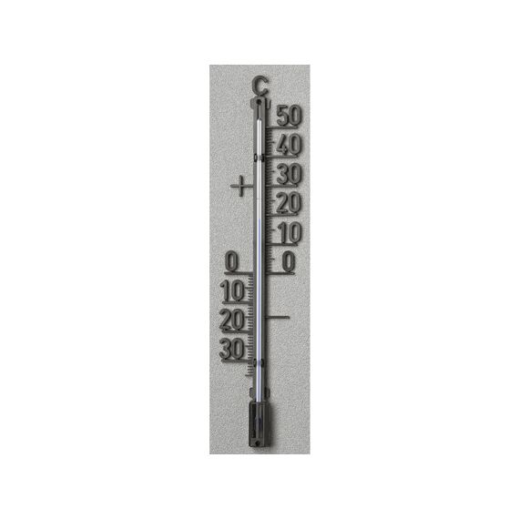 Outdoor Thermometer Metaal Zwart