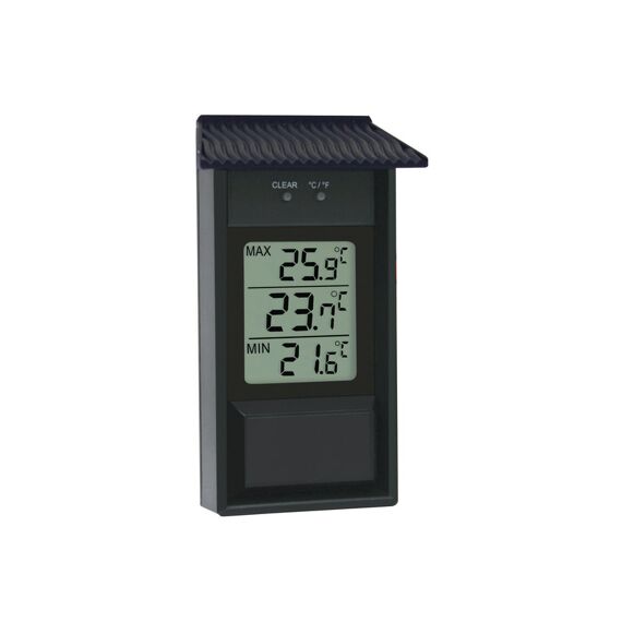 Digitale Max Min Thermometer Zwart