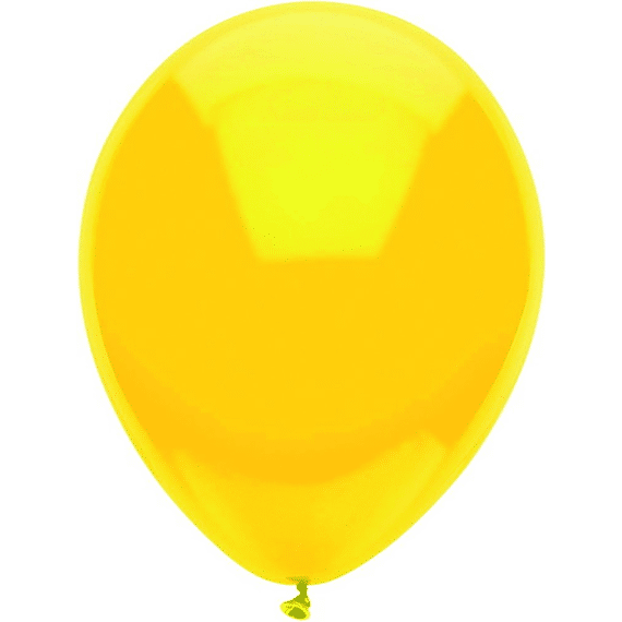 Ballonnen 10 Stuks Rond Geel
