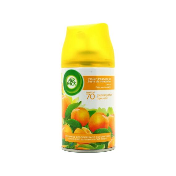 Airwick Luchtverfrisser Navulling Freshmatic Citrus Mandarin 250Ml