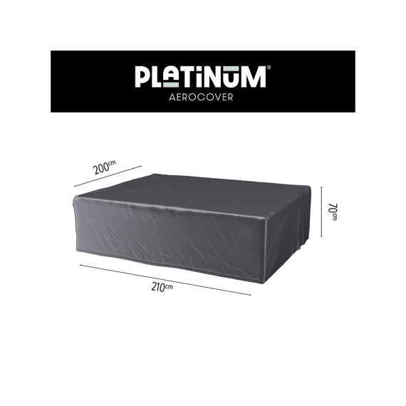 Platinum Aerocover Lounge Set Hoes 210X200Xh70Cm