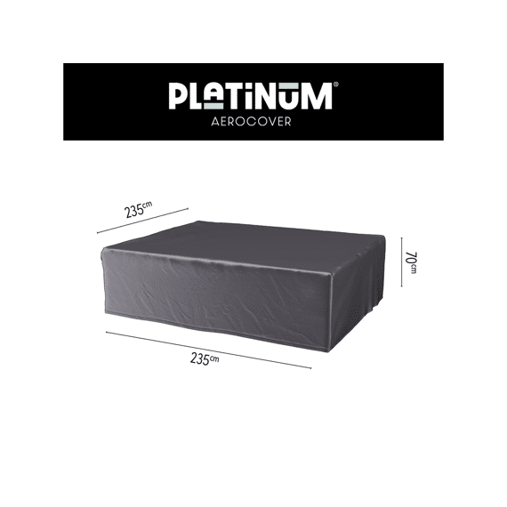 Platinum Aerocover Lounge Set Hoes 235X235Xh70Cm
