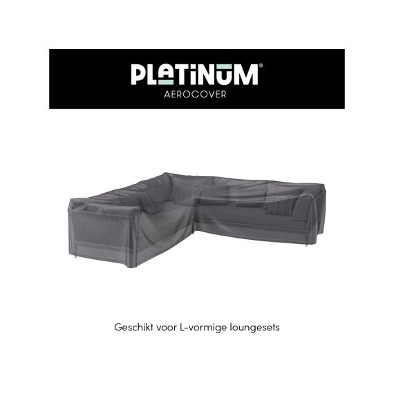 Platinum Aerocover Lounge Set Hoes L-Vorm 255X255X100Xh70Cm