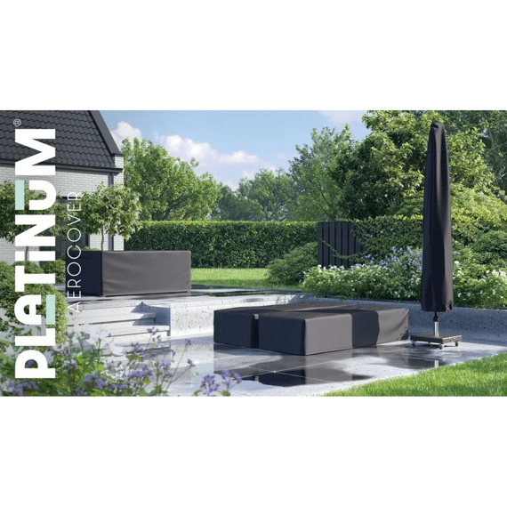 Platinum Aerocover Free-Arm Parasol Hoes H250X55/60Cm Challenger En Hawaii