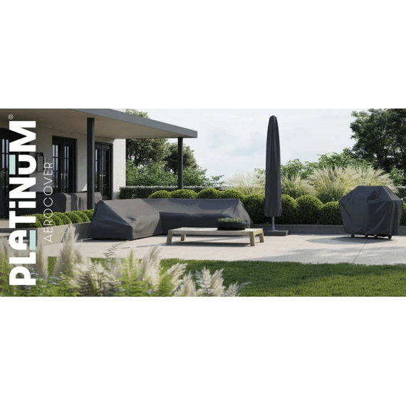 Platinum Aerocover Free-Arm Parasol Hoes H250X55/60Cm Challenger En Hawaii
