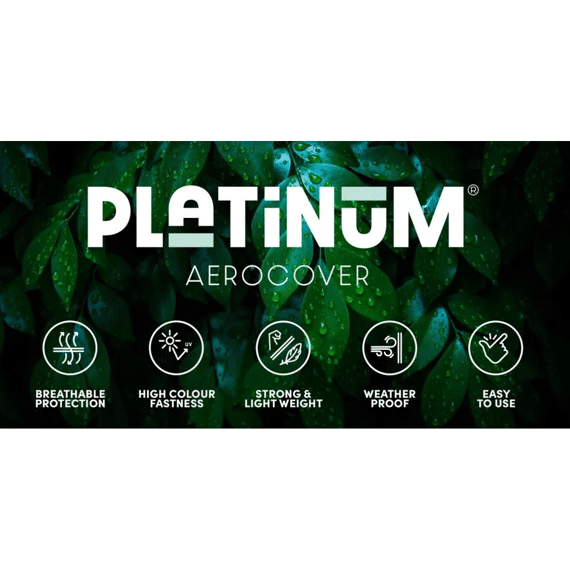 Platinum Aerocover Free-Arm Parasol Hoes H250X55/60Cm Challenger En Hawaii