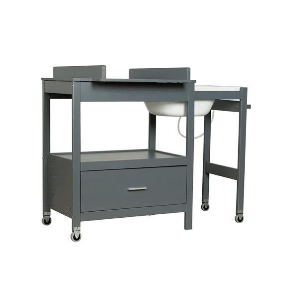 Badmeubel Emma + Lade Moon Grey Softclose