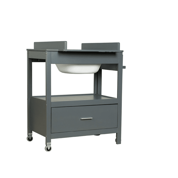 Badmeubel Emma + Lade Moon Grey Softclose