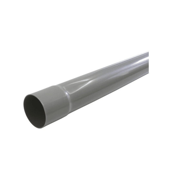 Pvc Afvoerbuis 80mm-4M/1.5 Donk.Grijs