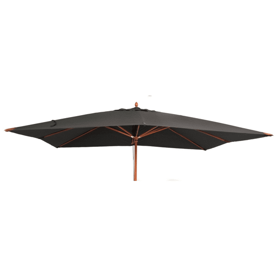 Houtstokparasol Luxe 3X3M Black
