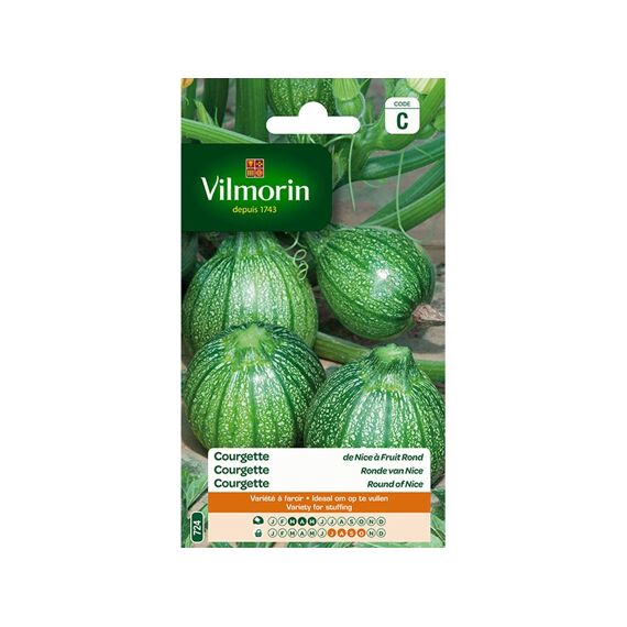 Vilmorin Courgette Ronde Van Nice - Sc