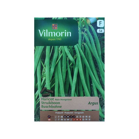 Vilmorin Struikboon Argus 125G - Sf