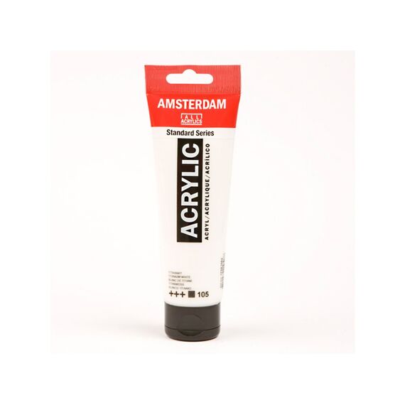 Amsterdam Tube 20Ml Titaanwit