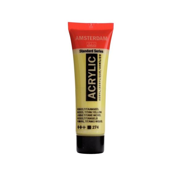 Amsterdam Tube 20Ml Nikkeltit. Geel