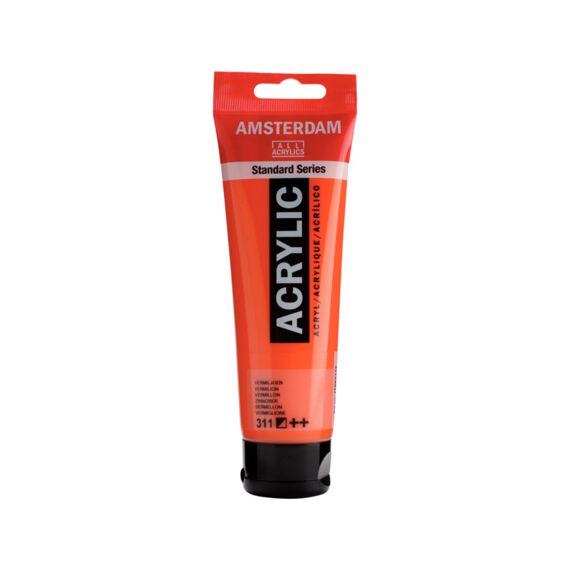 Amsterdam Tube 120Ml Vermiljoen