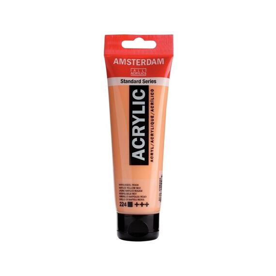 Amsterdam Tube 120Ml Nap. Geel Rood