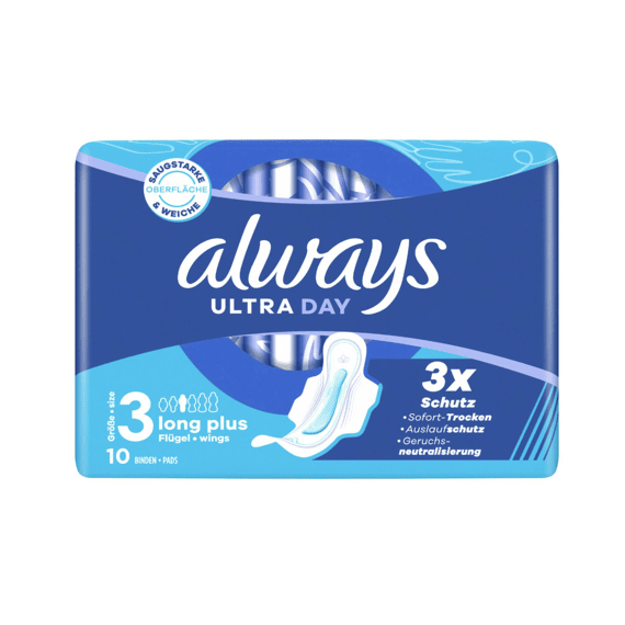 Always Maandverband Ultra Day Long Plus 10 Stuks
