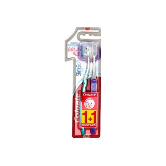 Colgate Tandenborstel Slimsoft U Comp 1+1