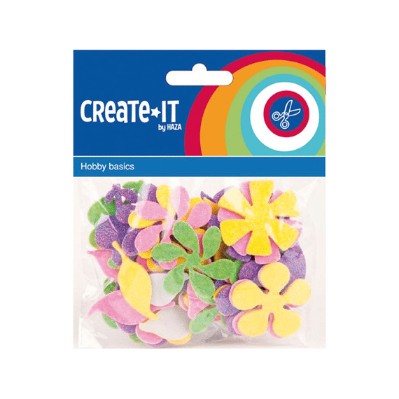 Foam Bloemen 70 Stuks