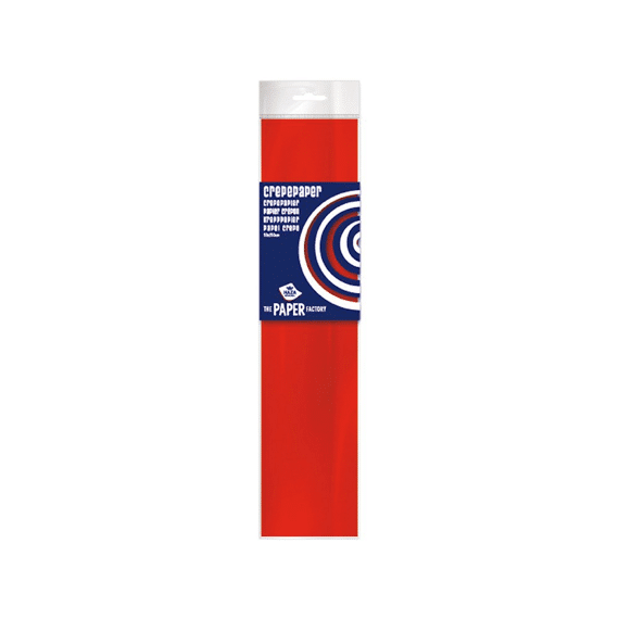 Crepepapier 28G/M 40% Elast 250X50Cm Rood