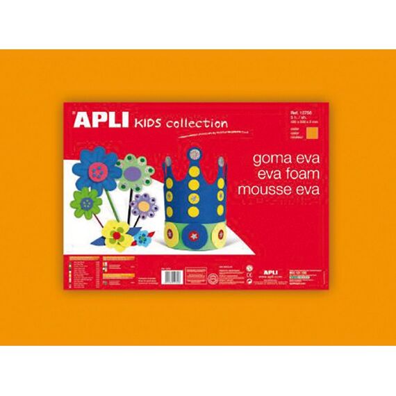 Apli Schuimrubber 40X60Cm Per Stuk Oranje