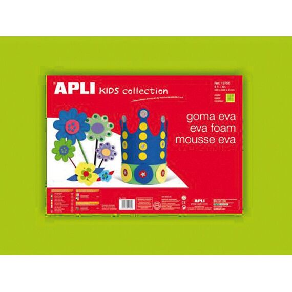 Apli Schuimrubber 40X60Cm Per Stuk Lichtgroen