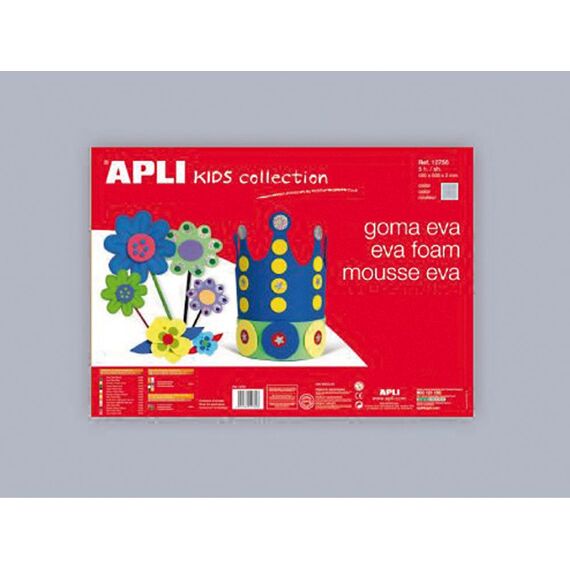 Apli Schuimrubber 40X60Cm Per Stuk Grijs