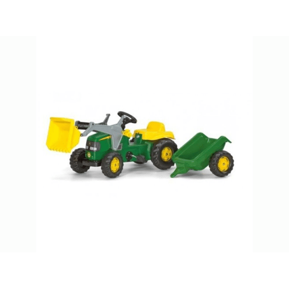 Rollykid John Deere + Lader + Trailer