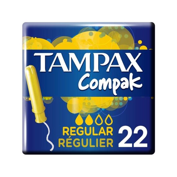 Tampax Tampons Compak Regular 22St