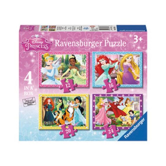 Ravensburger Puzzel 12-16-20-24 Stuks Disney Princess