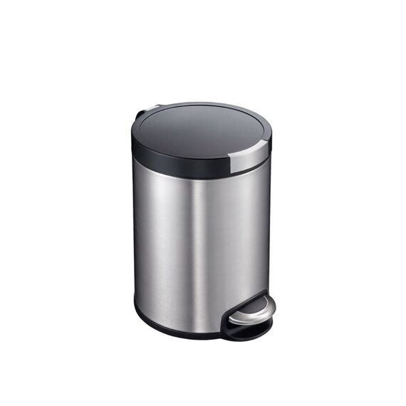 Pedaalemmer Artistic Step Bin 5L Mat Rvs Eko Softclose Deksel