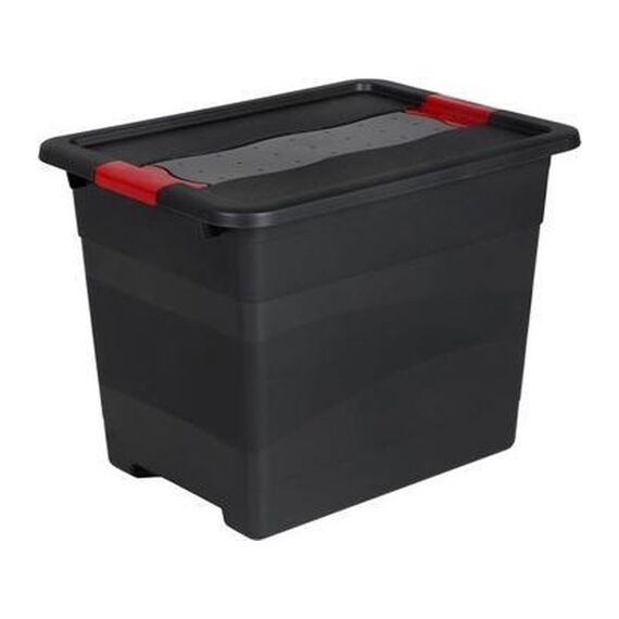 Transport Box Extra Strong  24L Graphite 39.5X29.5X30Cm