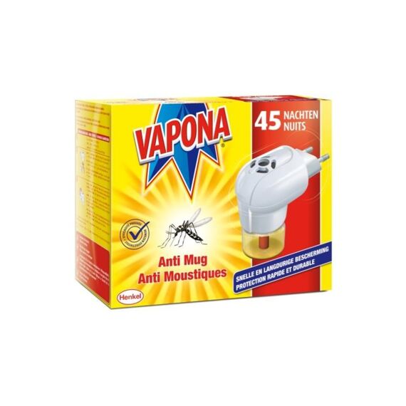 Vapona Anti Mug Apparaat Economy Liquid 45 Nachten