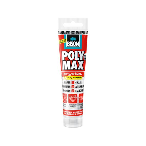 Bison Poly Max Crystal Express Tub 115G 6 Nlfr