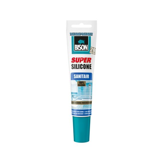 Bison Super Silicone Sanitair Tr Tub 150Ml 6 Nlfr