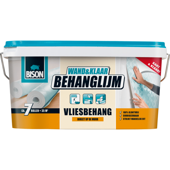 Bison Wand&Klaar Behanglijm Vliesbehang Buc 5Kg