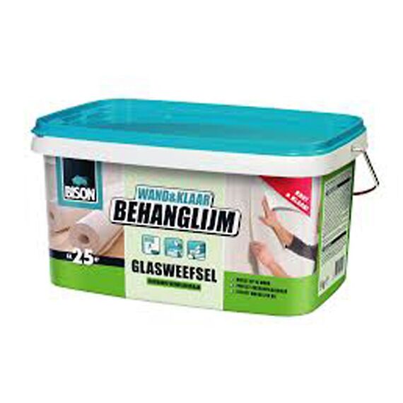 Bison Wand&Klaar Behanglijm Glasweefsel Buc 5Kg