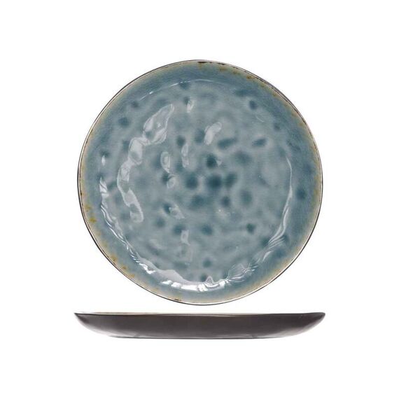 Laguna Blue-Grey Plat Bord D26.5Cm