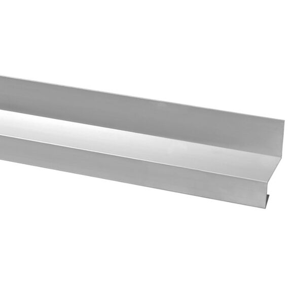 Lekdorpel aluminium (30,5x22x34) 60x34mm 200cm