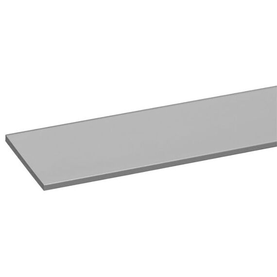 Afdekprofiel aluminium geanodiseerd 2x30mm naturel 100cm