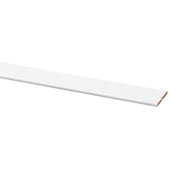 Vouwhoek Mdf 21X21Mm Wit Houtnerf 260Cm