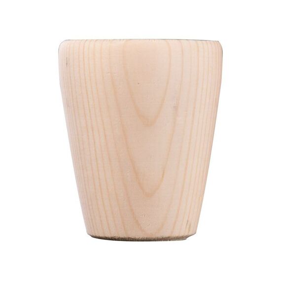 Meubelpoot Hout Rond Diam.70Mm, 80Mm, Grenen