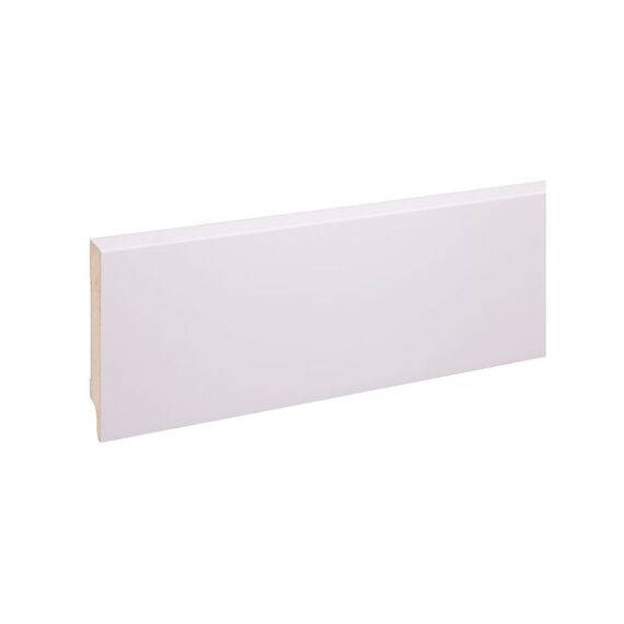 Muurplint Mdf Gegrond 119X18Mm Blok244Cm