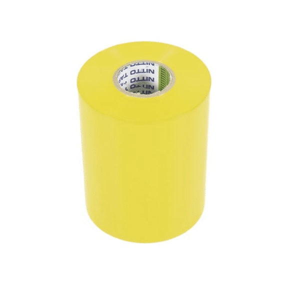 Nitto Isolatietape 21a 100mmx20m Geel Pvc Kleefband