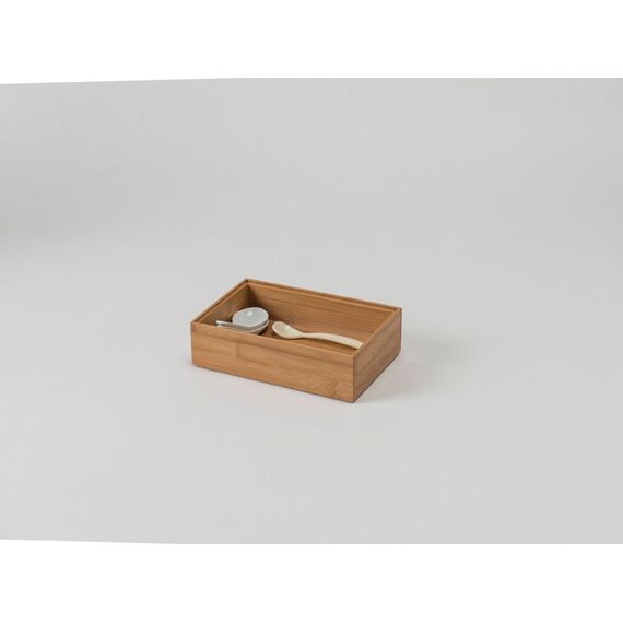 Bamboo Stackable Box 22,5 X 15 X 6,35 Cm