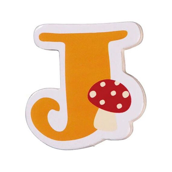 !!! Haba Selection - Houten Letter J