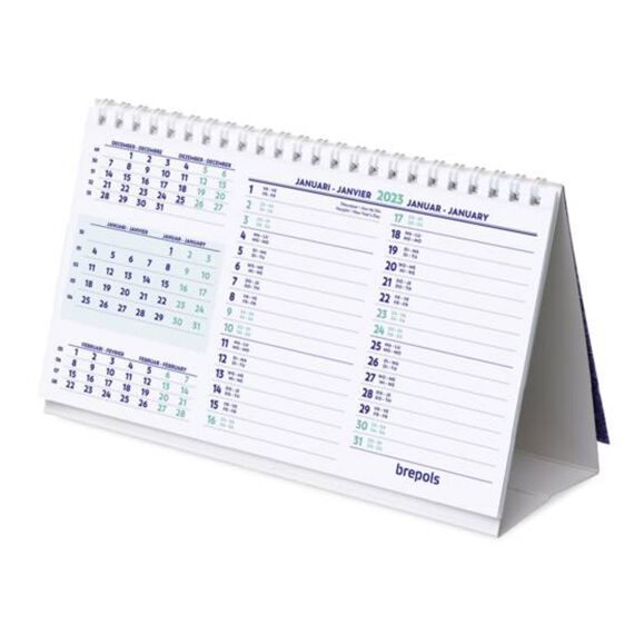 Brepols Bureaukalender + Dagwijzer 4T