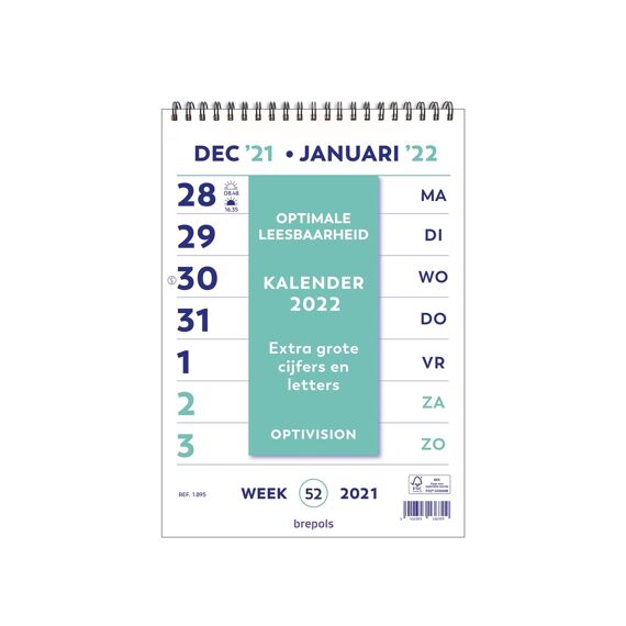 Brepols Optivision Nl Kalender Wire O