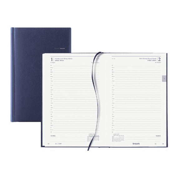 Brepols Agenda Saturnus 6-Talig Lima Blauw